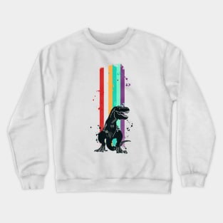 Colour Rex rainbow Crewneck Sweatshirt